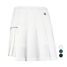 luxgolf 女款不對稱褶皺短褲裙 YD4S104W