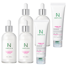 코리아나 앰플엔 세라마이드샷 앰플 대용량 100ml 2개 + 세라마이드샷 크림 50ml, 2세트