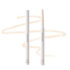 SON&PARK 多功能纖細彩色眼線筆 5g, 01奶油米色, 1個