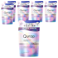 Qurap 胺基酸保濕修護洗髮精補充包 水果花香 370ml, 6包