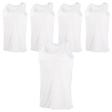 SPECLO 男款無袖運動背心 5入
