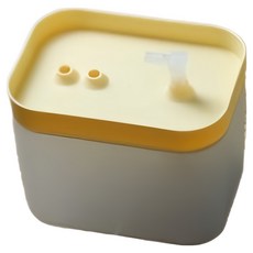 寵物星樂園 貓咪自動循環流動飲水器 美規接口 110V 透明黃 小直彎噴嘴 F, 1個