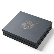 뮤니드 그레이스 클래식 레이어 지함 선물상자, 1개, 다크그레이