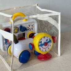 Bloom Home TPU透明玩具收納盒, 1個, 混色