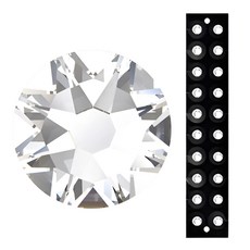 Wasabineko 耳穴珠寶耳壓貼片 M 3.0毫米 20片, Crystal(M), 1張