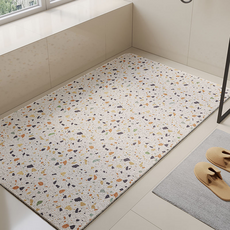 THE ZAKKA 圖案防滑浴室地墊, 1個, B款