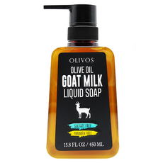 OLIVOS 奧莉芙的橄欖手工皂 土耳其冷壓初榨橄欖油液態皂, 1個, 450ml