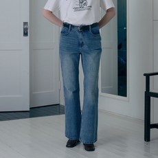 JUCY JUDY 女款半靴型丹寧棉質長褲 JZDP021I