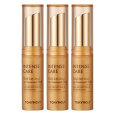 TONYMOLY 24K金蝸牛護理潤唇膏, 單色, 3.5g, 3支