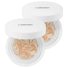 a solution 遮瑕修護粉餅 12.5g, 1號, 2個