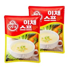 OTTOGI 不倒翁 即食蔬菜濃湯粉, 1kg, 2個