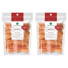 네츄럴코어 강아지 소프트 슬라이스 건조 간식, 닭가슴살, 180g, 2개