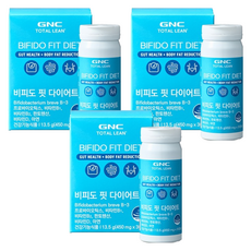 GNCTOTALLEAN 비피도 핏 다이어트 유산균, 30정, 3개