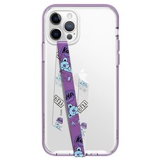 Elago BT21 雙面圖案手機殼專用腕帶, 手機殼腕帶 多色 無尾熊, 1個