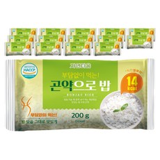 자연다움 곤약으로 밥, 200g, 15개