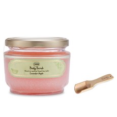 사봉 바디스크럽 라벤더애플 + 우드스푼 세트, 320g, 1개