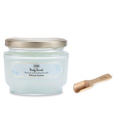 사봉 바디스크럽 자스민 + 우드스푼 세트, 320g, 1개