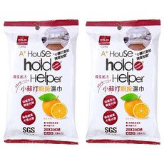 UdiLife 優的生活大師 hold Helper 小蘇打廚房濕巾 20x30cm, 15張, 2包