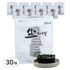 궁전맛김 무조미 전장 생구이김, 13g, 30개