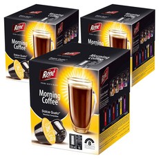 Rene 돌체구스토 호환 캡슐커피 모닝카페, 7g, 3개, 16개입
