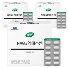 Maeil 每日 NAG&MSM補充錠, 120顆, 3盒