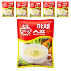 OTTOGI 不倒翁 即食蔬菜濃湯粉, 1kg, 6個