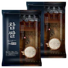 오리지널그레인 찹쌀, 3kg, 2개
