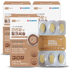 코오롱제약 간건강엔 밀크씨슬 28.5g, 30정, 3개