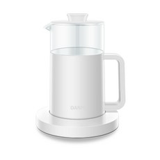 DANMI 無線保溫玻璃電茶壺, KET01(白色)
