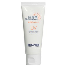 ECLADO 無油保濕防曬乳 SPF50+ PA++++, 70g, 1條