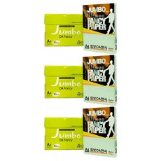 DOOSUNG PAPER OA花紋紙Jumbo 80g, A4, 1500個