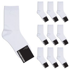 parkgoon 男士素色羅紋時尚紳士襪 10雙