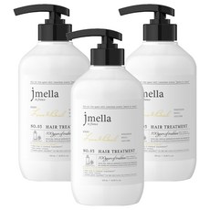 제이멜라 인 프랑스 라임 앤 바질 헤어 트리트먼트 시트러스향, 3개, 500ml
