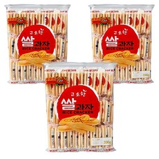 고소한 쌀과자, 200g, 3개