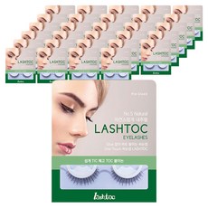 lashtoc 自黏式假睫毛, 自然款, 30組