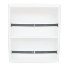 매직캡 수건지키미 욕실 수납장 수건 정리 가드 L 2개입, 1개, 그레이