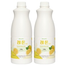 엔아이에프 엔칸토 레몬 베이스, 2개, 1.8kg