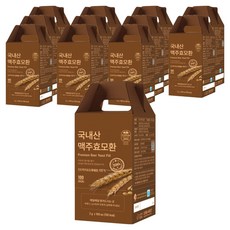 유기농마루 정품 국내산 맥주효모환 100p, 200g, 12개