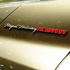 GRIBEN Grid Slogan 車用徽章 30114, 三星 SM7, 髮絲紋銀