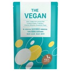 THE VEGAN 樂維根 植物性優蛋白 巧克力, 1kg, 1包