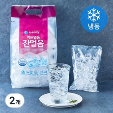 아이스올리 먹는 잔얼음 8개입 (냉동), 2개, 1440g