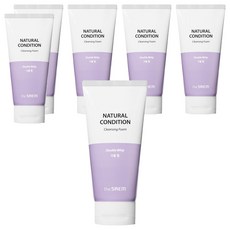 더샘 내추럴 컨디션 클렌징 폼 더블휩, 150ml, 6개