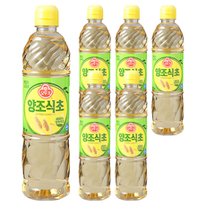 오뚜기 양조 식초, 900ml, 6개
