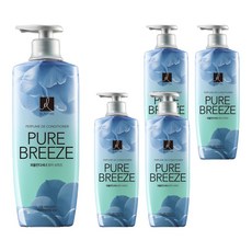엘라스틴 퍼퓸 컨디셔너 퓨어 브리즈, 600ml, 5개