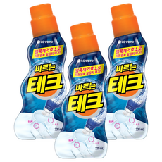 테크 바르는 섬유 얼룩제거제, 220ml, 3개
