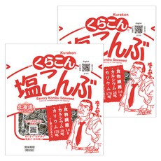 Kurakon 原味鹽漬昆布, 2包, 17g