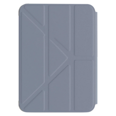 SwitchEasy FACET 全方位支架透明背蓋保護套, 阿拉斯加藍, 1個