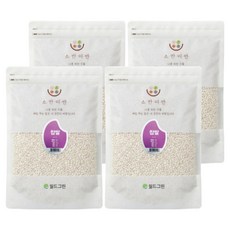 소반미반 찹쌀, 500g, 4개