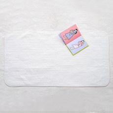 유트러스 인견 누빔 패드, 화이트