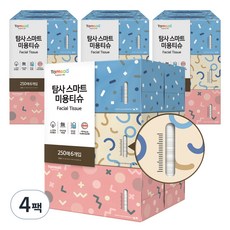 Tamsaa 德國Derma test優秀等級smart抽取式面紙, 250張, 24盒